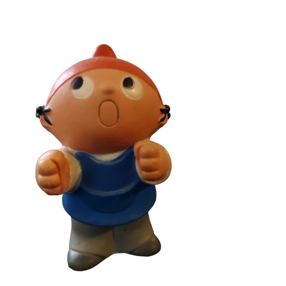 Rare 1970s Collectible VTG Rubber Toy Boy Doll NFP 1975 Germany Goebel Hummel - Picture 4 of 11